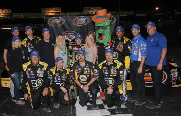 Eggleston Wins NAPA 150 K&N West Opener