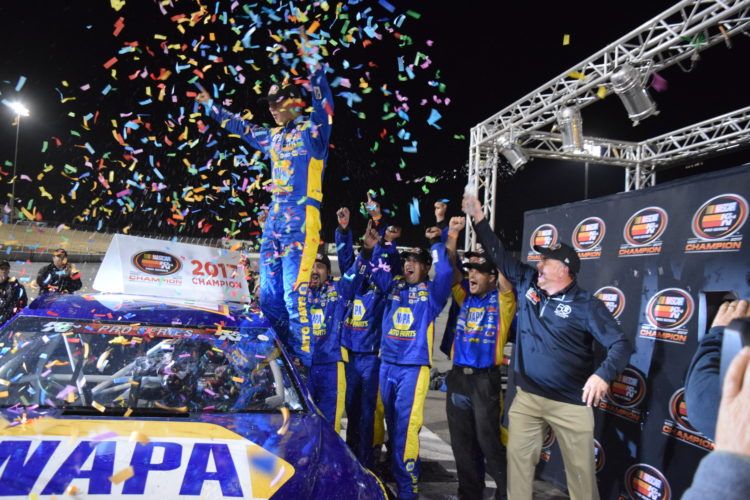 Gilliland Clinches Second Straight K&N West Title