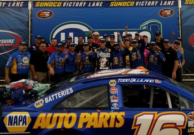 Gilliland Dominates In New Hampshire Win