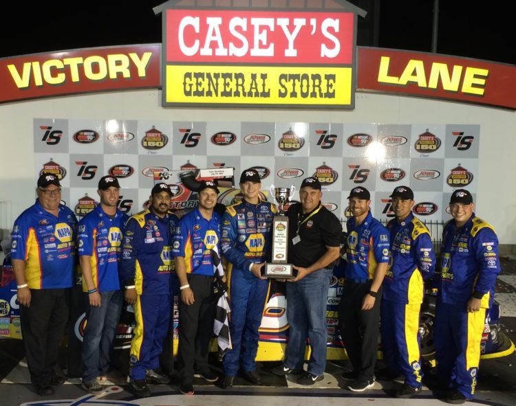 Gilliland Captures Big Win In East-West Combo Race